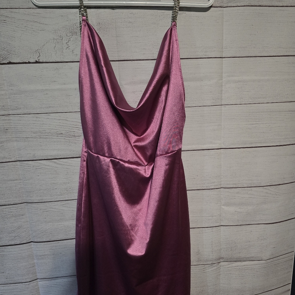 Rue21 silky pink dress